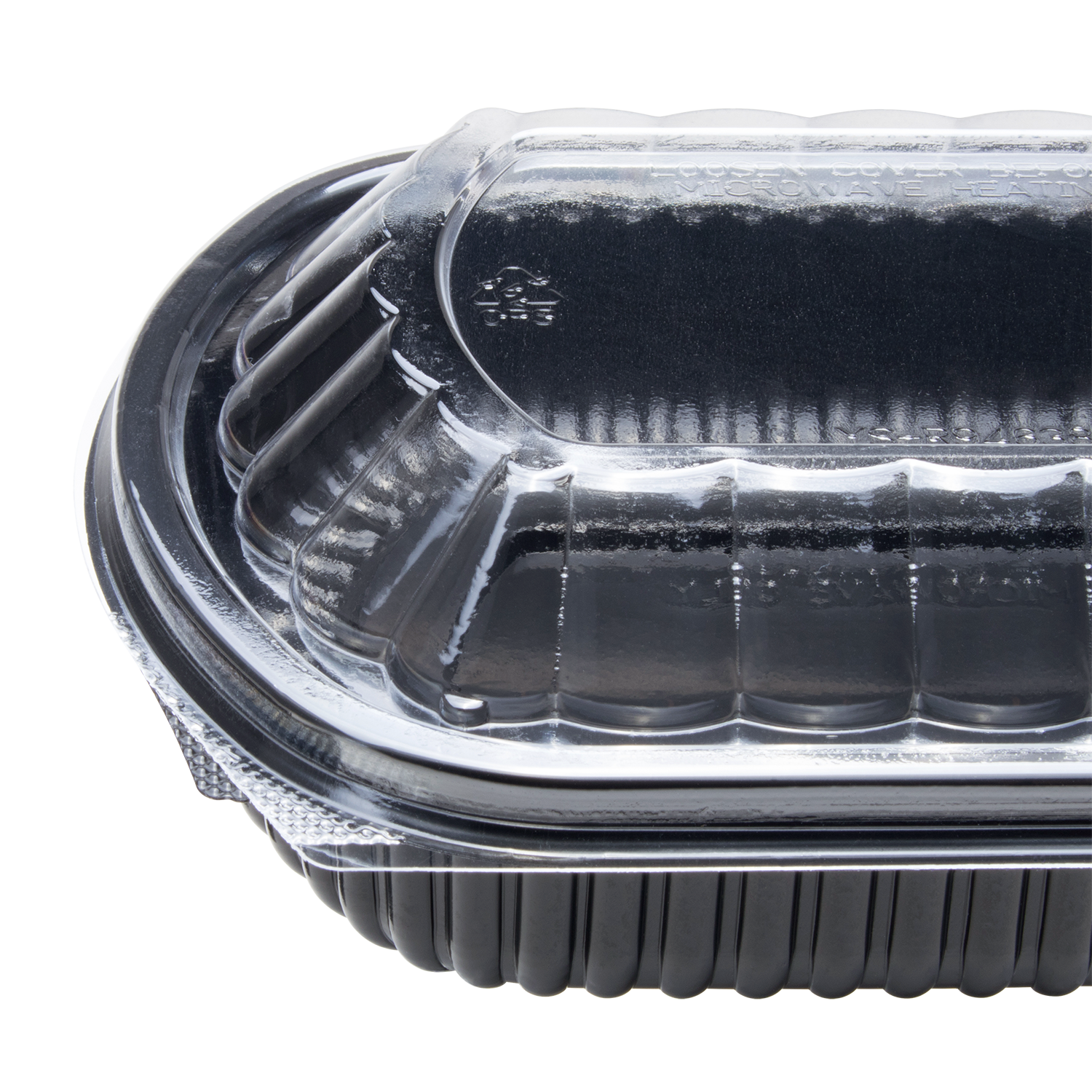 Wholesale 24oz PP Microwaveable Black Take Out Box - 300 ct