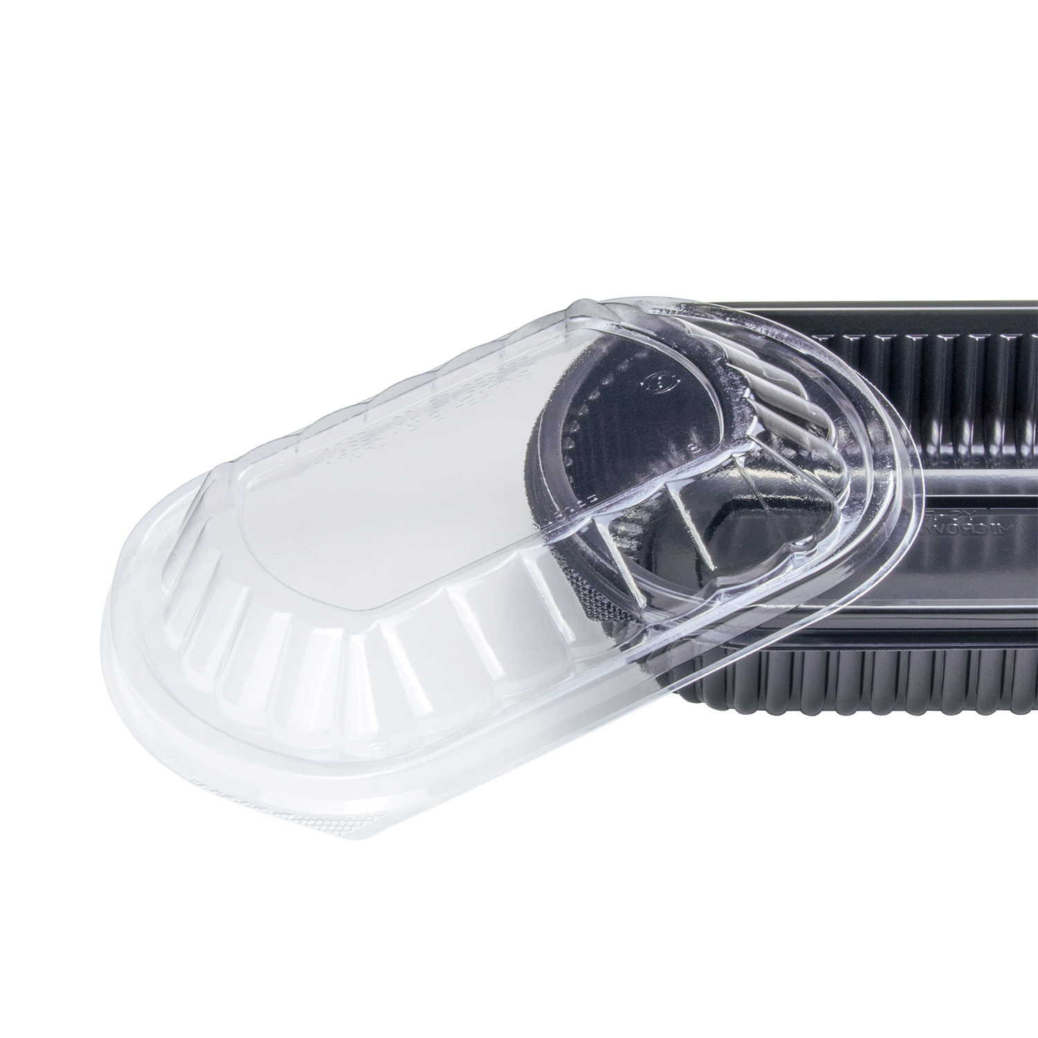 Wholesale 24oz PP Microwaveable Black Take Out Box - 300 ct