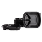 Wholesale 36oz PP Plastic Microwaveable Black Take Out Box 3-compartment - 300 ct