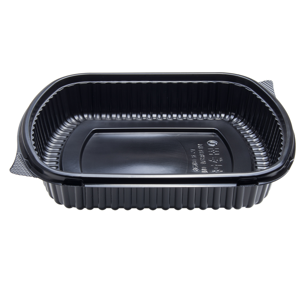 Wholesale 36oz PP Plastic Microwaveable Black Take Out Box - 300 ct