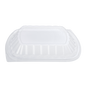 Wholesale OPS Lid for 36oz PP Plastic Microwaveable Black Take Out Box - 300 ct