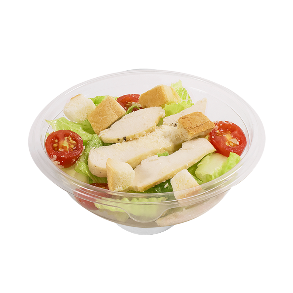 Wholesale 16oz Round PET Plastic Salad Bowl - 500 ct