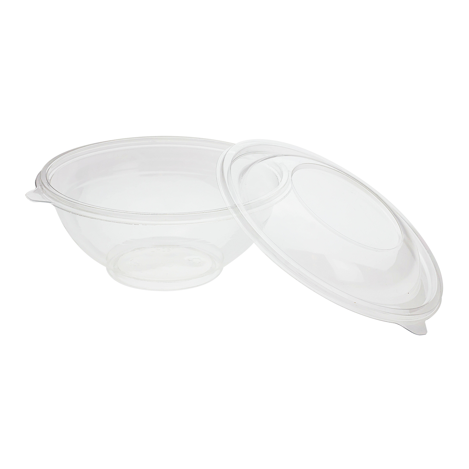 Wholesale 24oz PET Plastic Salad Bowl - 300 ct