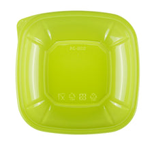Load image into Gallery viewer, Wholesale 24 oz PET Square Bowl Green - 300 ct
