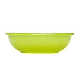 Wholesale 32 oz PET Square Bowl Green - 300 ct
