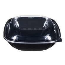 Load image into Gallery viewer, Wholesale 64 oz PET Square Bowl Black - 150 ct
