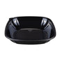 Wholesale 80 oz PET Square Bowl Black - 50 ct