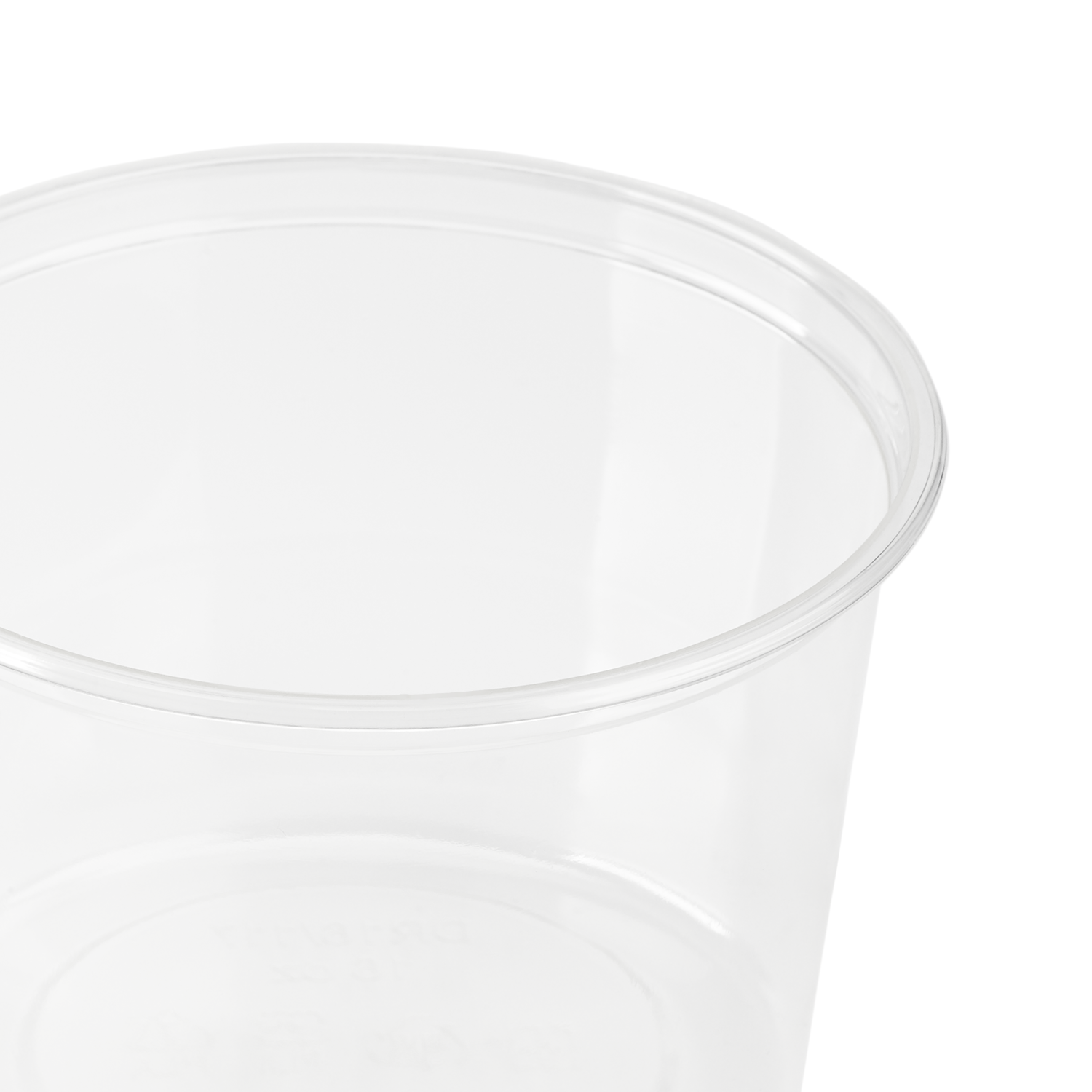 Wholesale 16oz Eco-Friendly PLA Round Deli Container - 500 ct