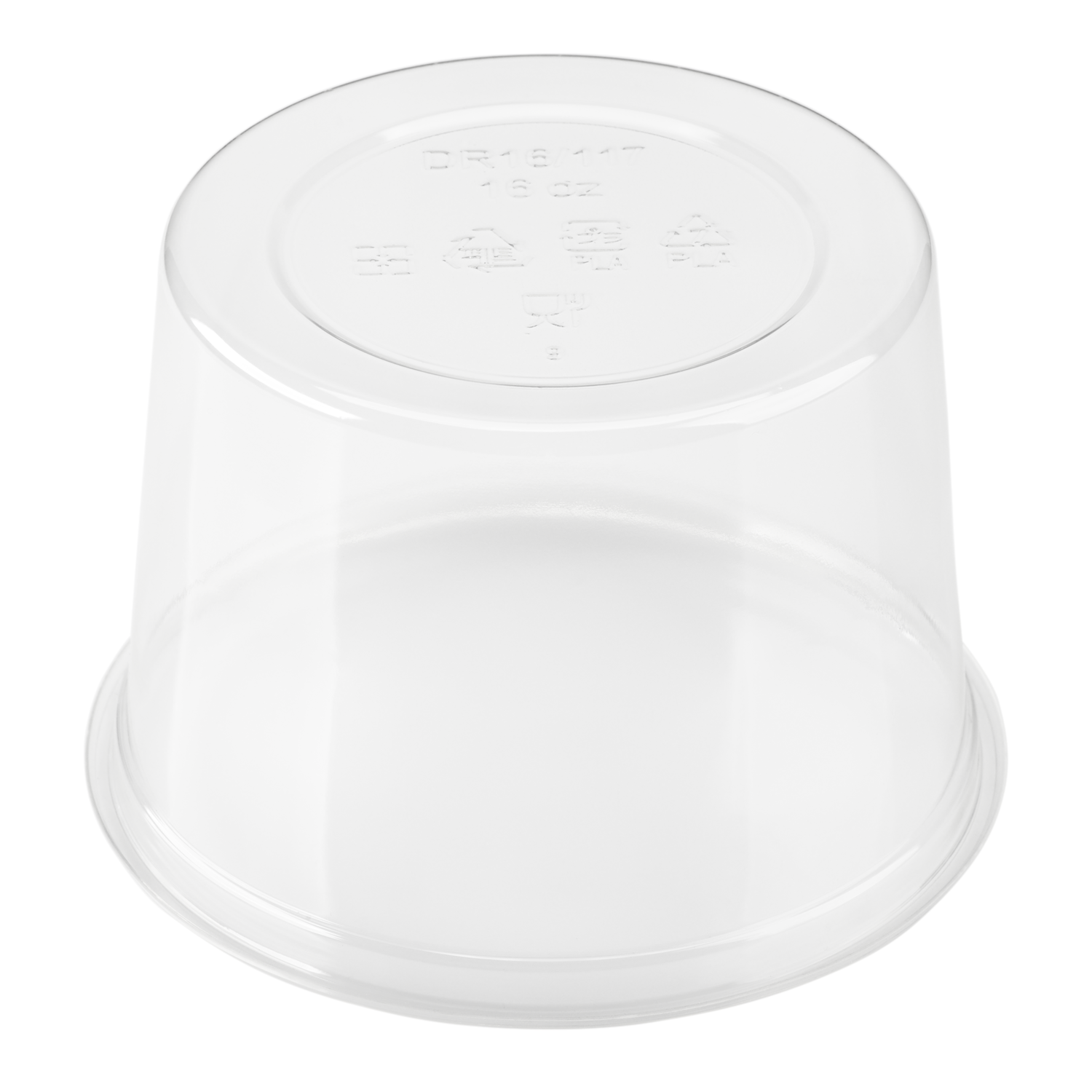 Wholesale 16oz Eco-Friendly PLA Round Deli Container - 500 ct