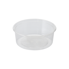 Wholesale 8oz Eco-Friendly PLA Round Deli Container - 500 ct