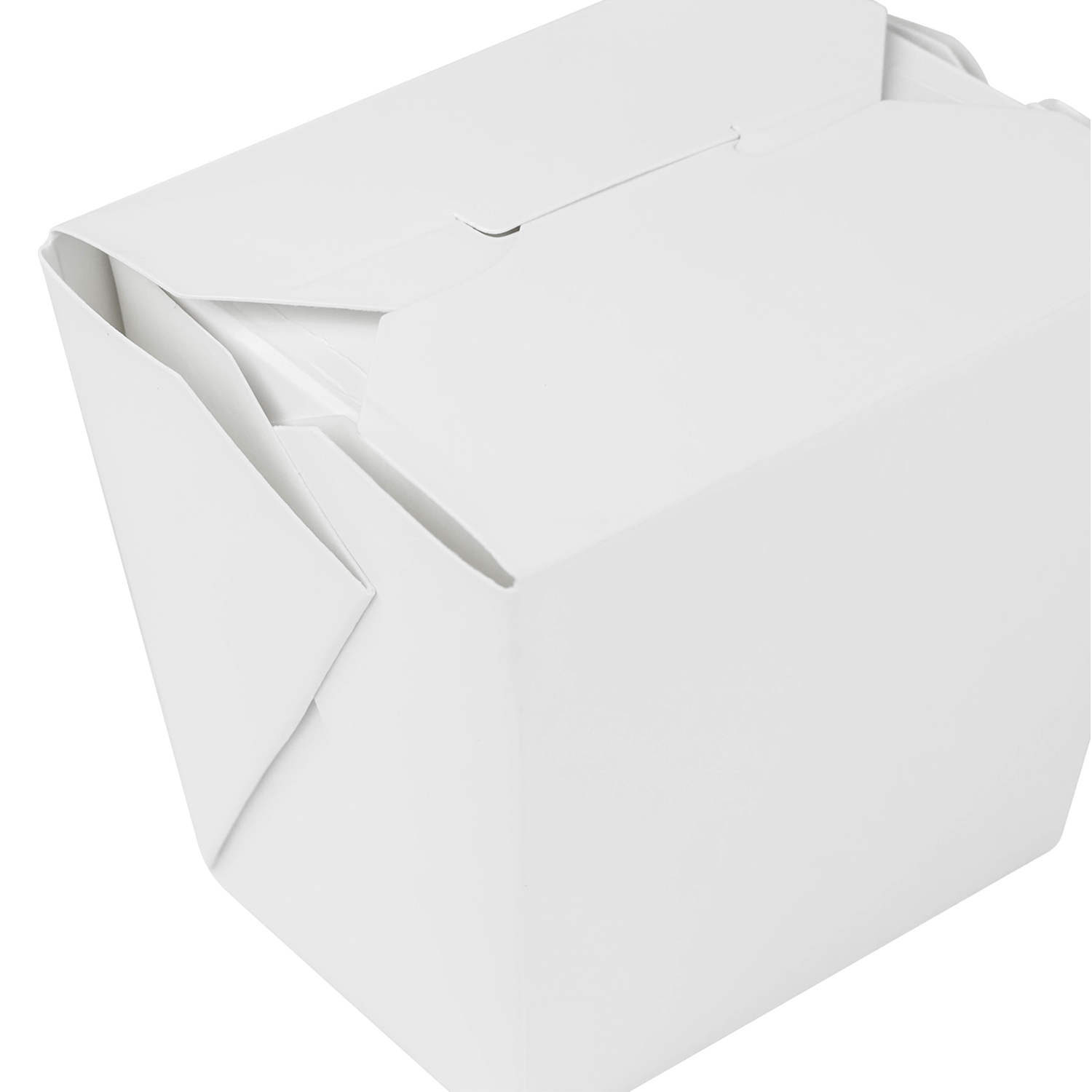 Wholesale 16oz Food Pail / Paper Take-out Container White - 450 ct