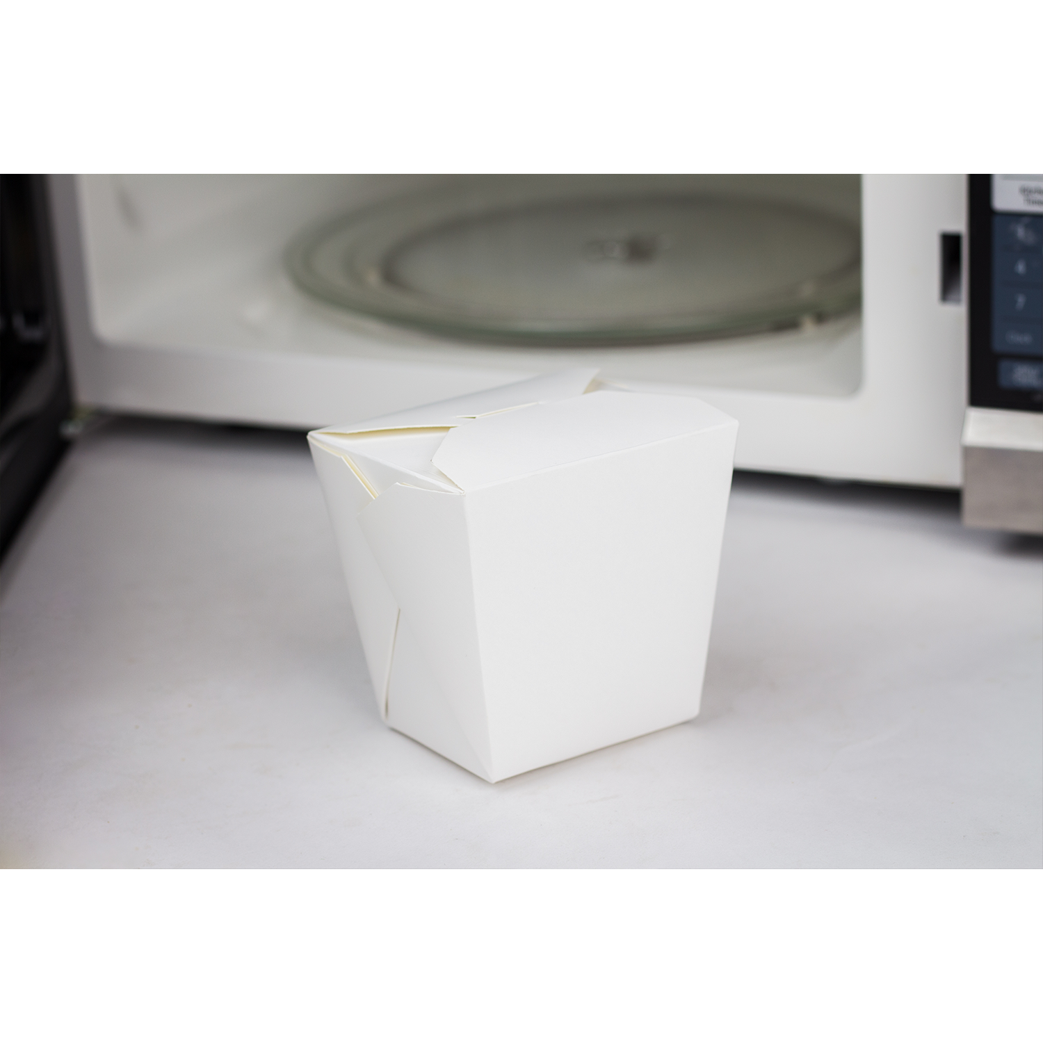 Wholesale 26oz Food Pail / Paper Take-out Container White - 450 ct