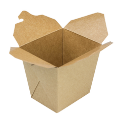 Wholesale 32oz Food Pail / Paper Take-out Container- Kraft - 450 ct