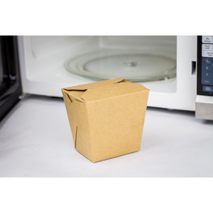 Wholesale 32oz Food Pail / Paper Take-out Container- Kraft - 450 ct