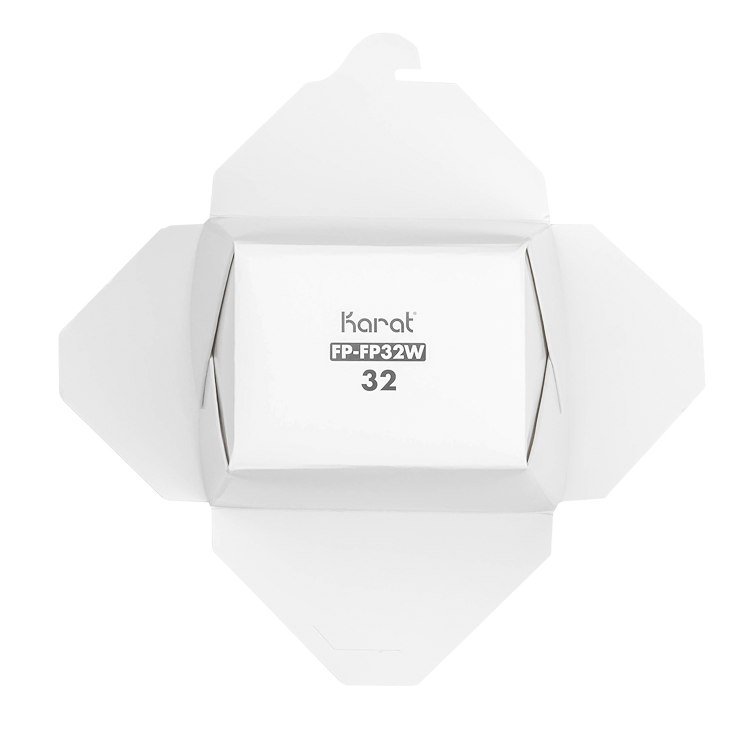 Wholesale 32oz Food Pail / Paper Take-out Container White - 450 ct