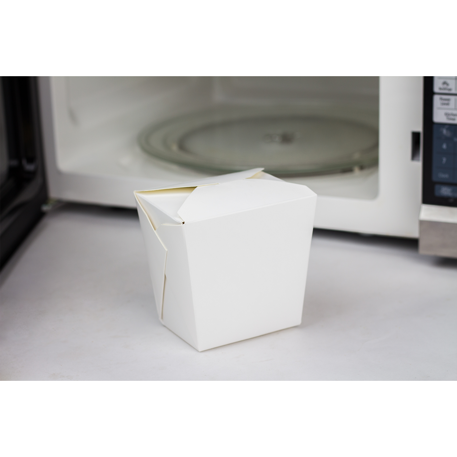 Wholesale 32oz Food Pail / Paper Take-out Container White - 450 ct