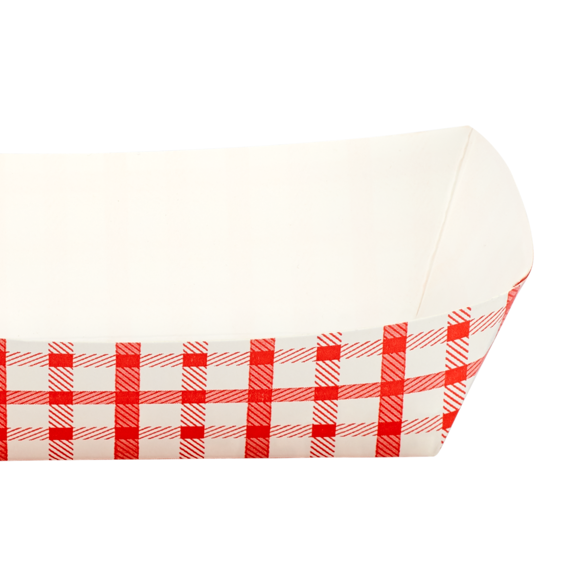 Wholesale Food Tray - Shepherd's Check Red - 2.0 lb - 1,000 ct
