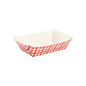 Wholesale Food Tray - Shepherd's Check Red - 3.0 lb - 500 ct