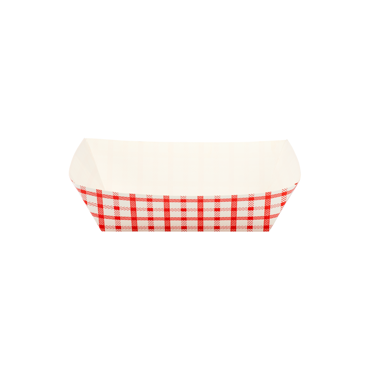 Wholesale Food Tray - Shepherd's Check Red - 3.0 lb - 500 ct