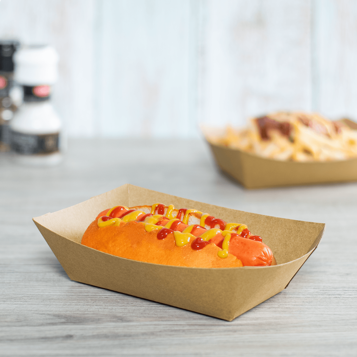Wholesale Food Tray Kraft - 3.0 lb - 500 ct