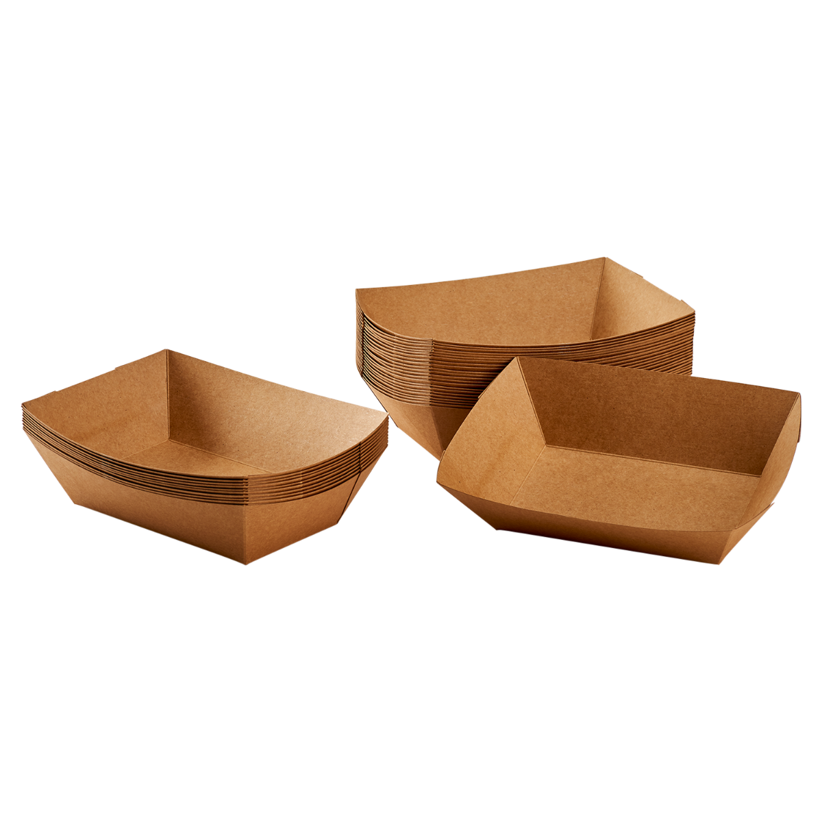 Wholesale Food Tray Kraft - 3.0 lb - 500 ct