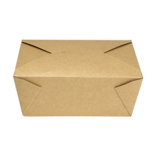 Load image into Gallery viewer, Wholesale 110 fl oz Fold-To-Go Box #4 - Kraft - 160 ct
