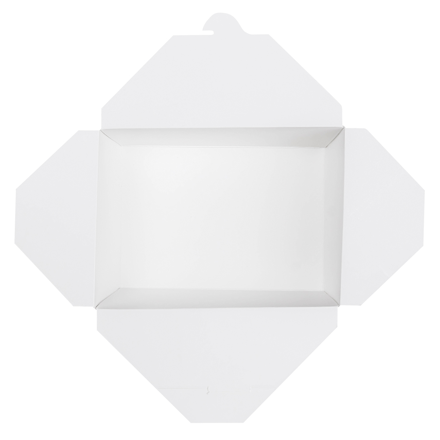Wholesale 110 fl oz Fold-To-Go Box #4 White - 160 ct