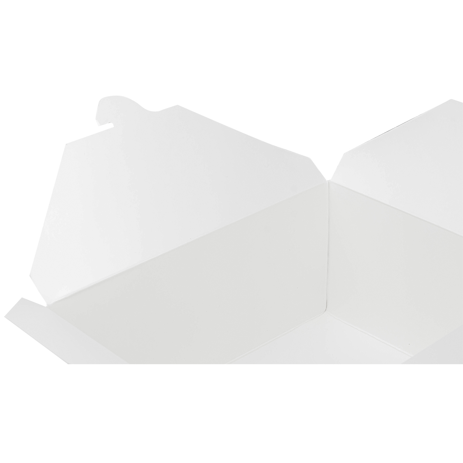 Wholesale 110 fl oz Fold-To-Go Box #4 White - 160 ct