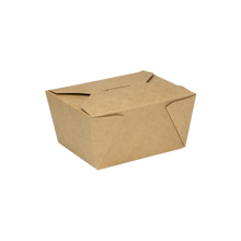 Load image into Gallery viewer, Wholesale 30 fl oz Fold-To-Go Box Kraft - 450 ct
