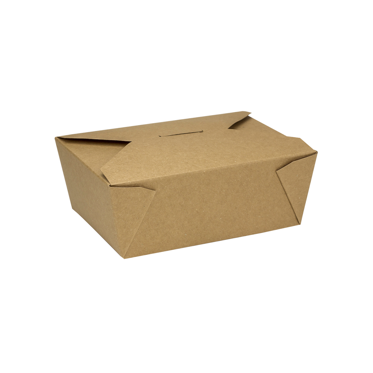 Wholesale 48 fl oz Fold-To-Go Box #8 - Kraft - 300 ct