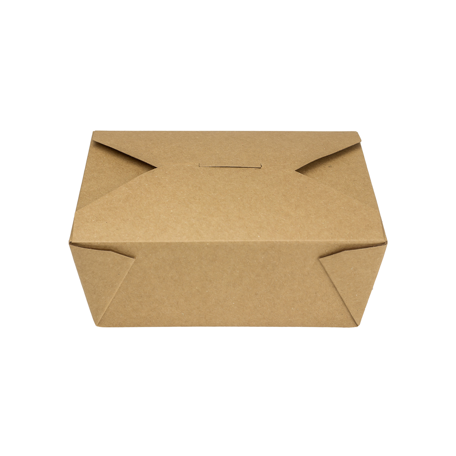Wholesale 48 fl oz Fold-To-Go Box #8 - Kraft - 300 ct