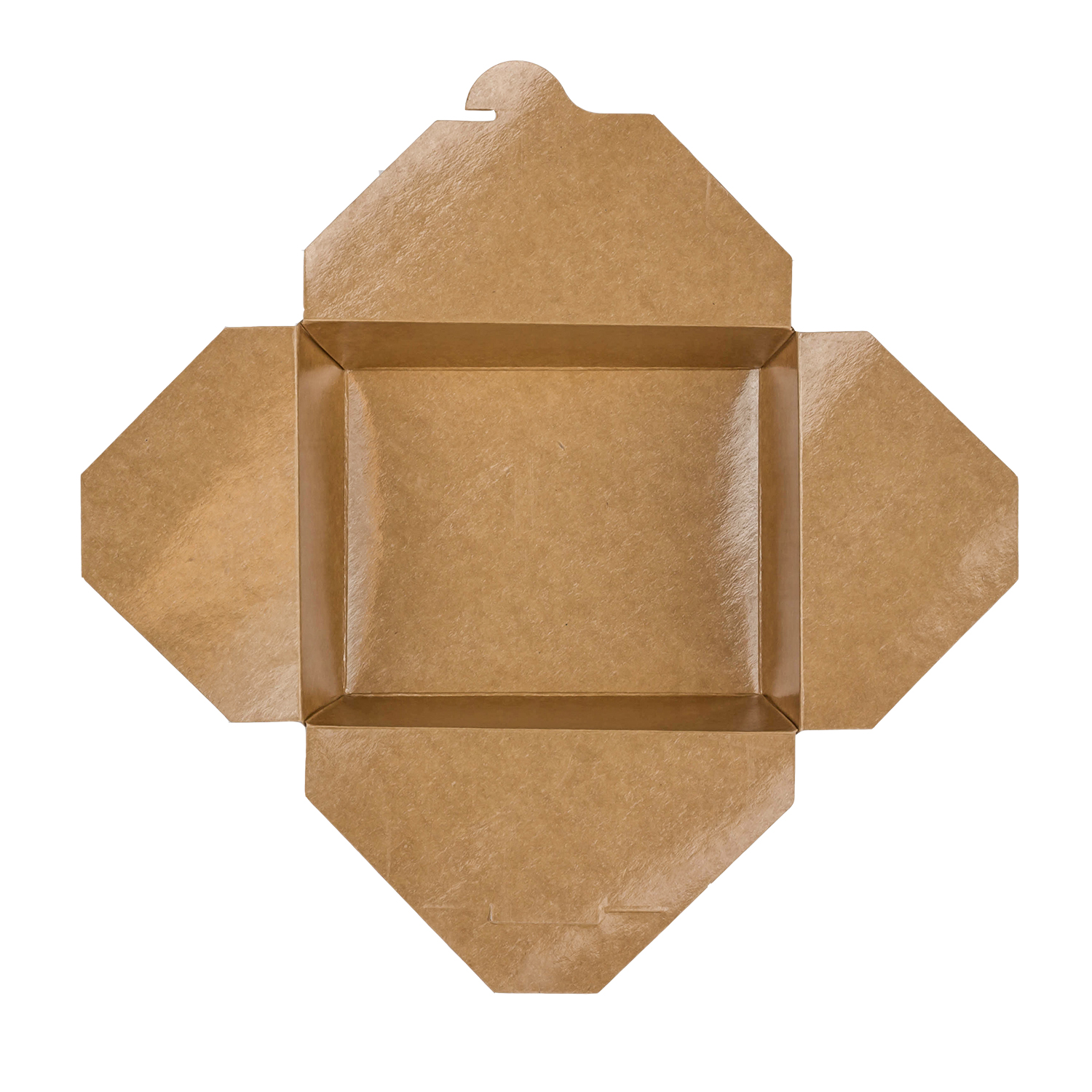 Wholesale 48 fl oz Fold-To-Go Box #8 - Kraft - 300 ct