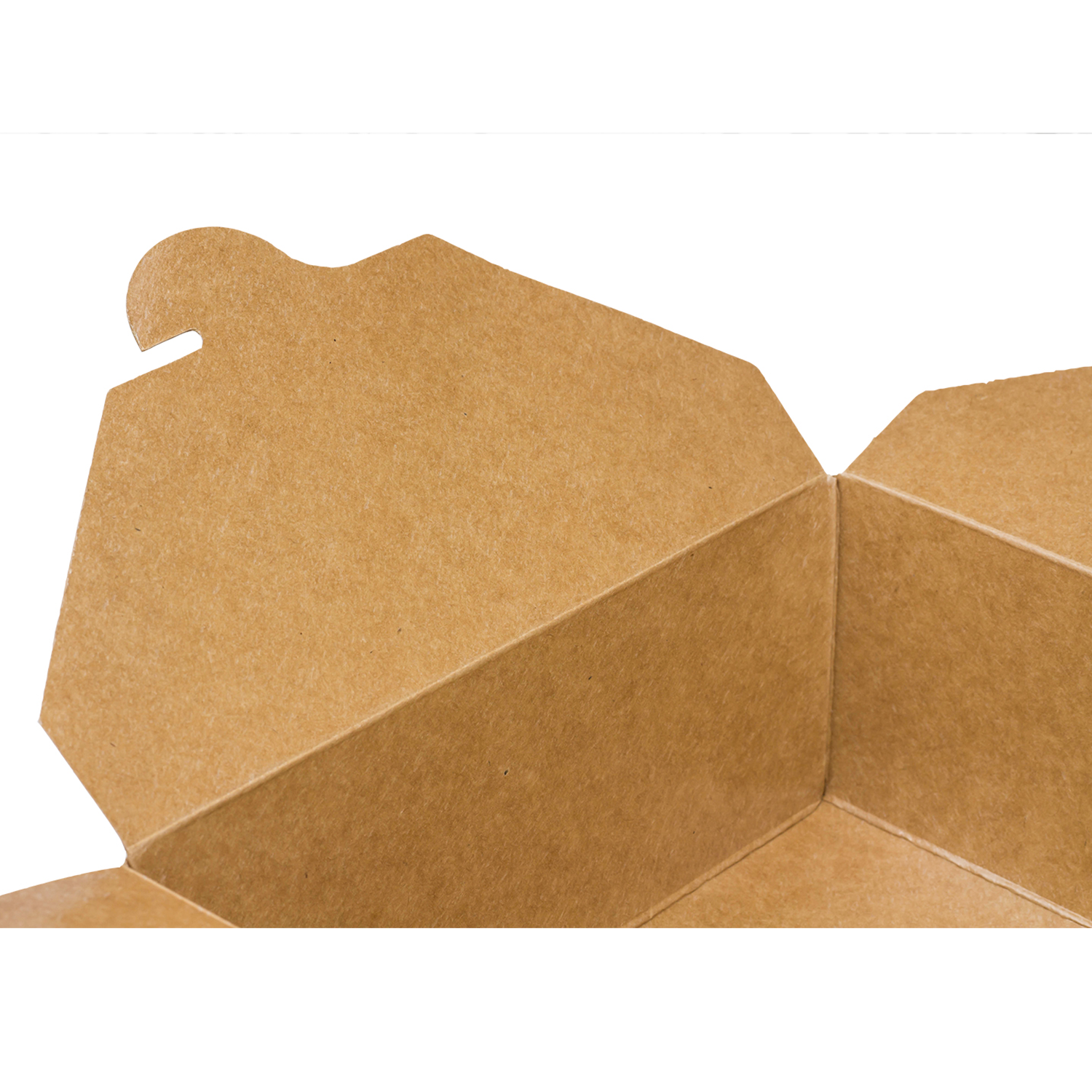 Wholesale 48 fl oz Fold-To-Go Box #8 - Kraft - 300 ct