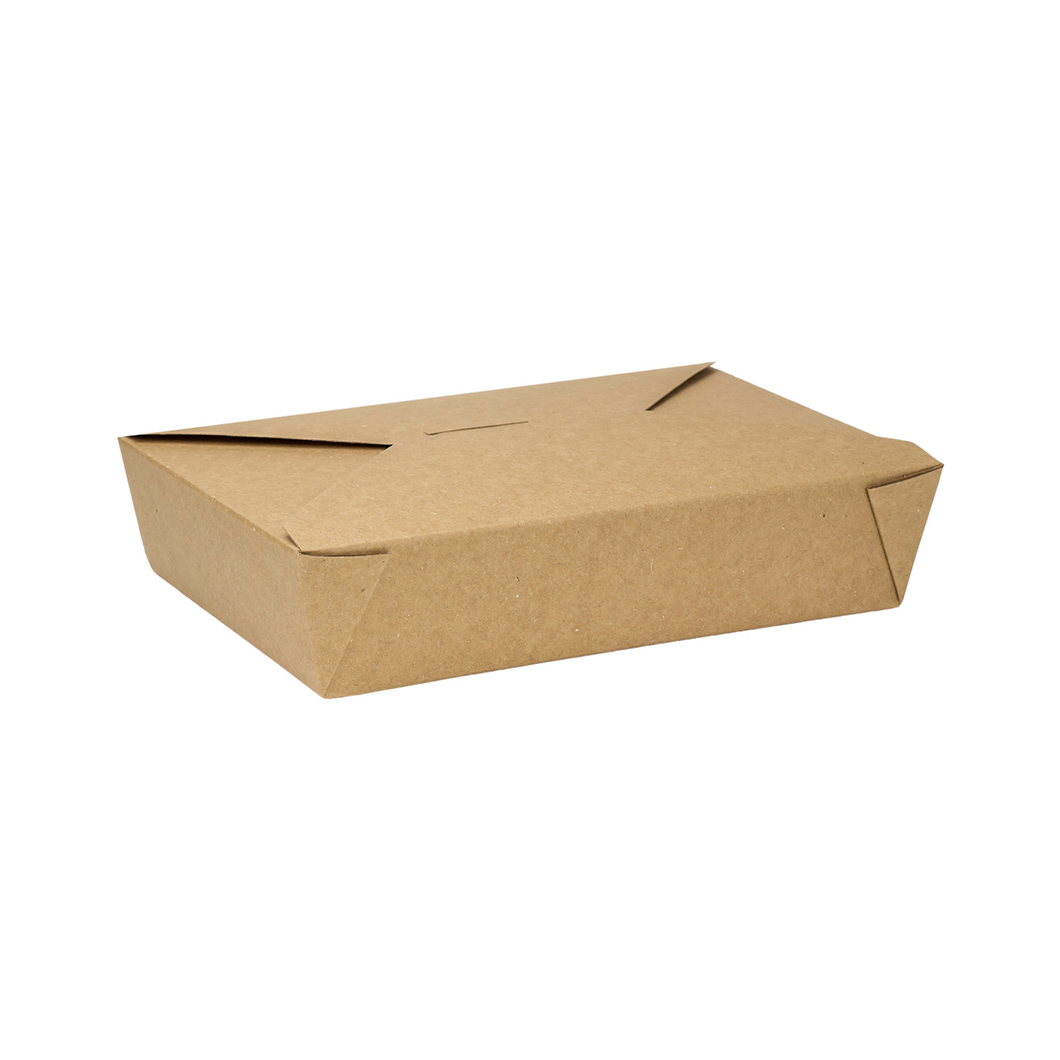 Wholesale 54 fl oz Fold-To-Go Box #2 - Kraft - 200 ct