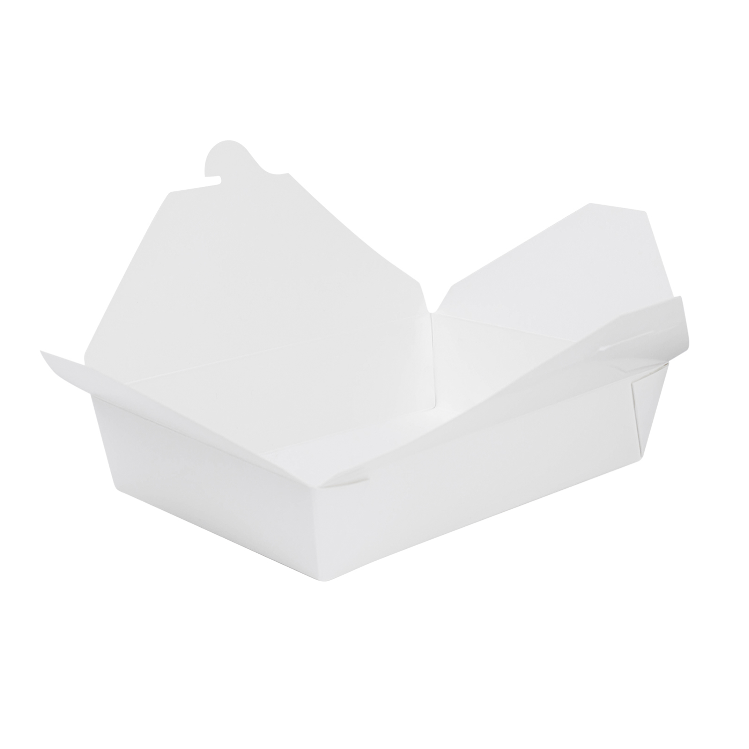 Wholesale 54 fl oz Fold-To-Go Box #2 White - 200 ct