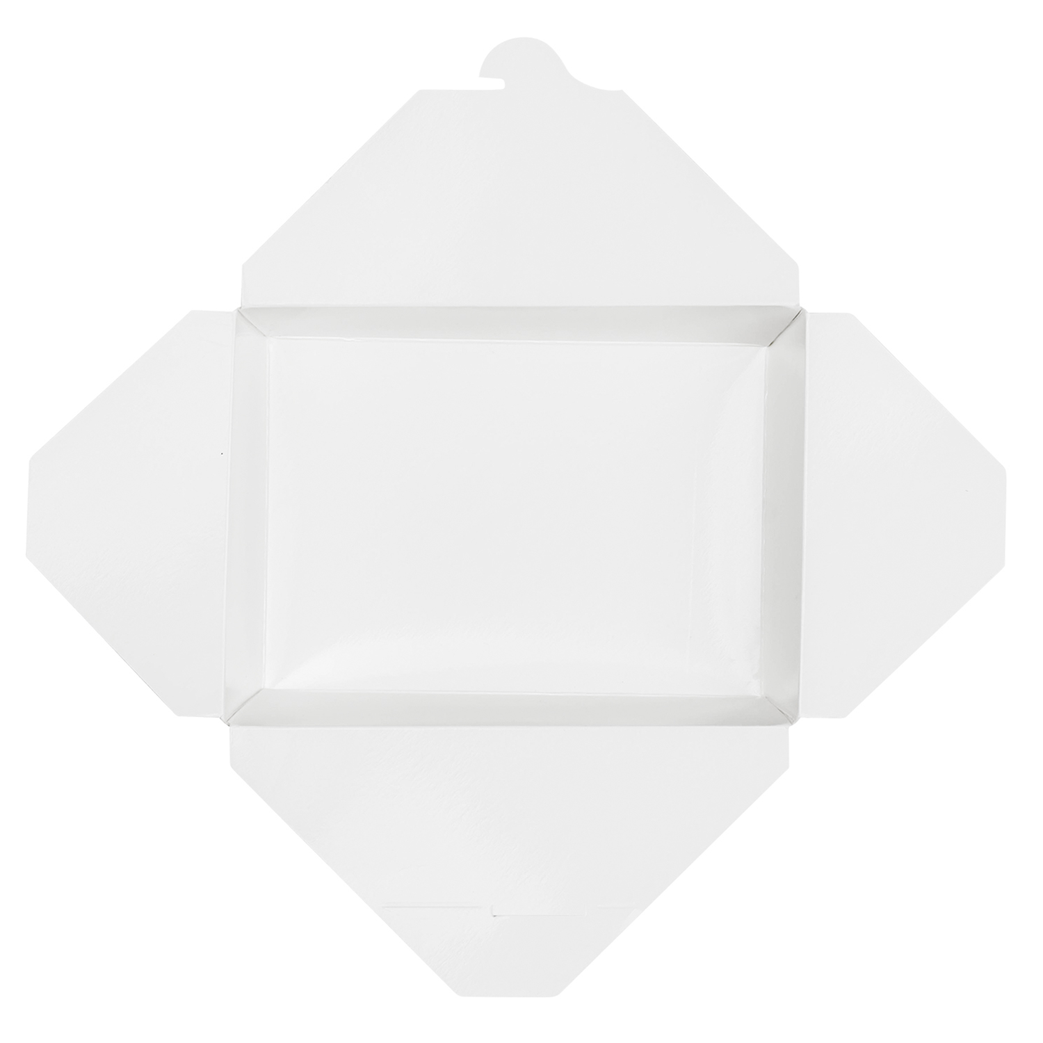 Wholesale 54 fl oz Fold-To-Go Box #2 White - 200 ct