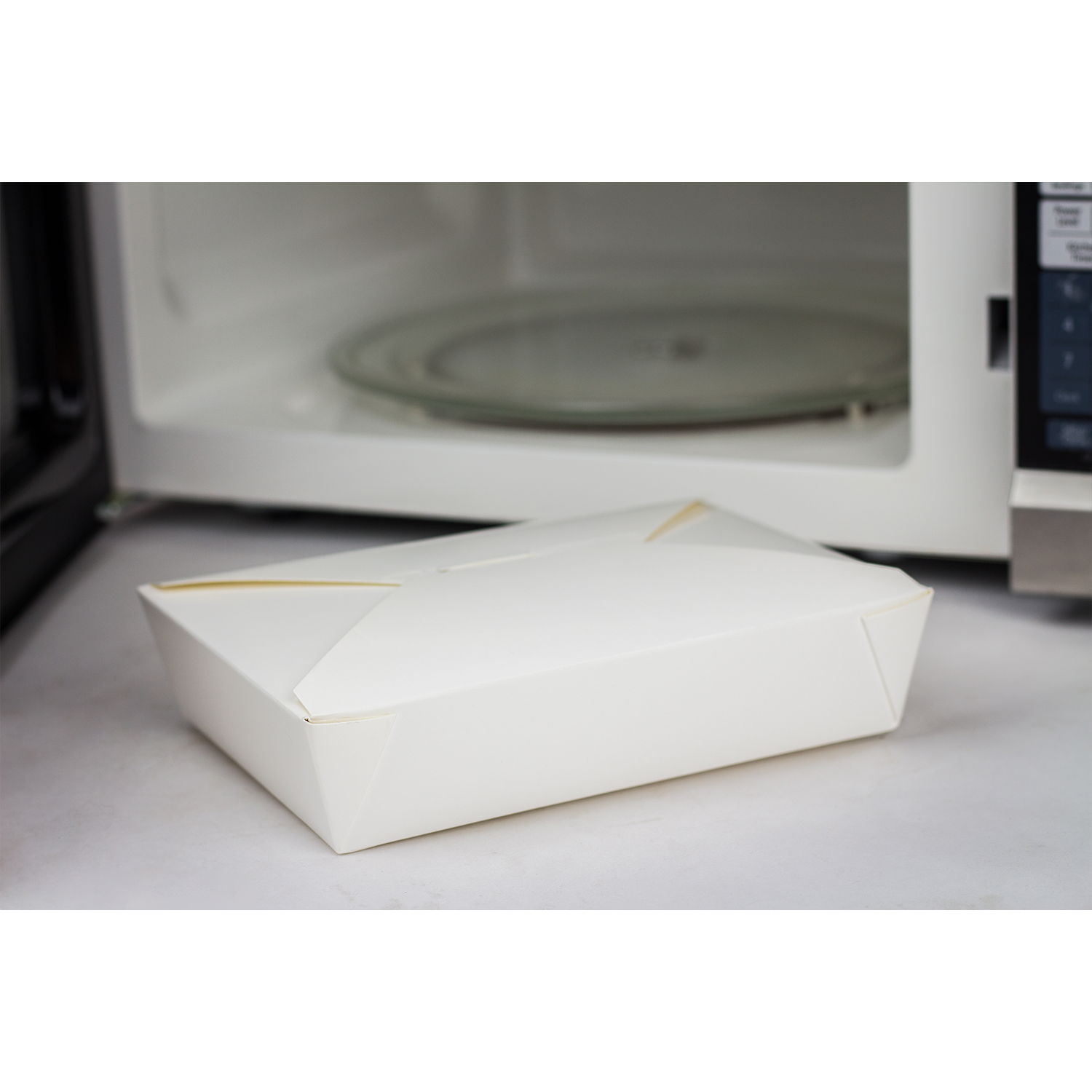 Wholesale 54 fl oz Fold-To-Go Box #2 White - 200 ct