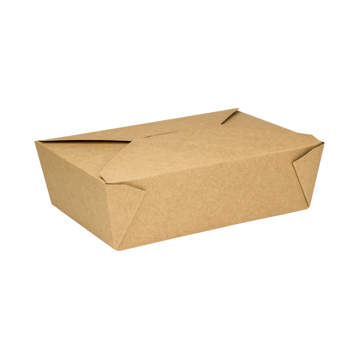 Wholesale 76 fl oz Fold-To-Go Box #3 - Kraft - 200 ct