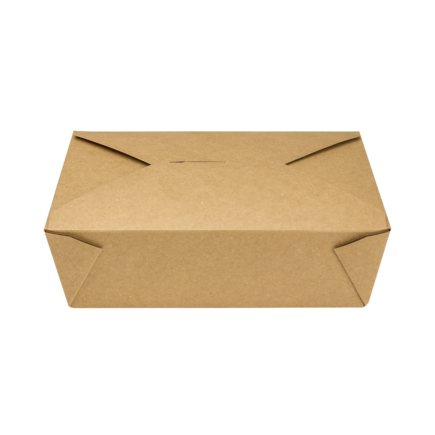 Wholesale 76 fl oz Fold-To-Go Box #3 - Kraft - 200 ct