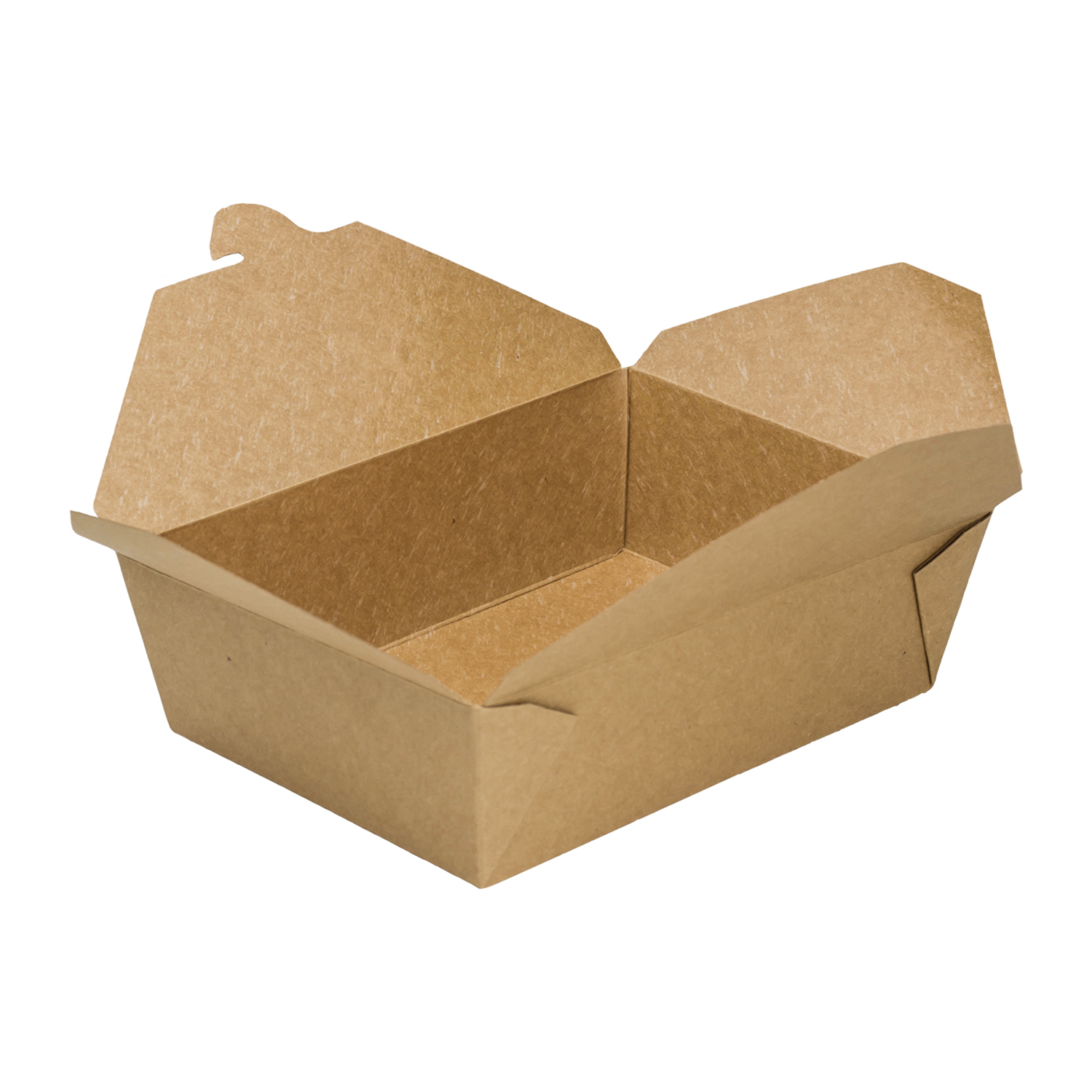 Wholesale 76 fl oz Fold-To-Go Box #3 - Kraft - 200 ct