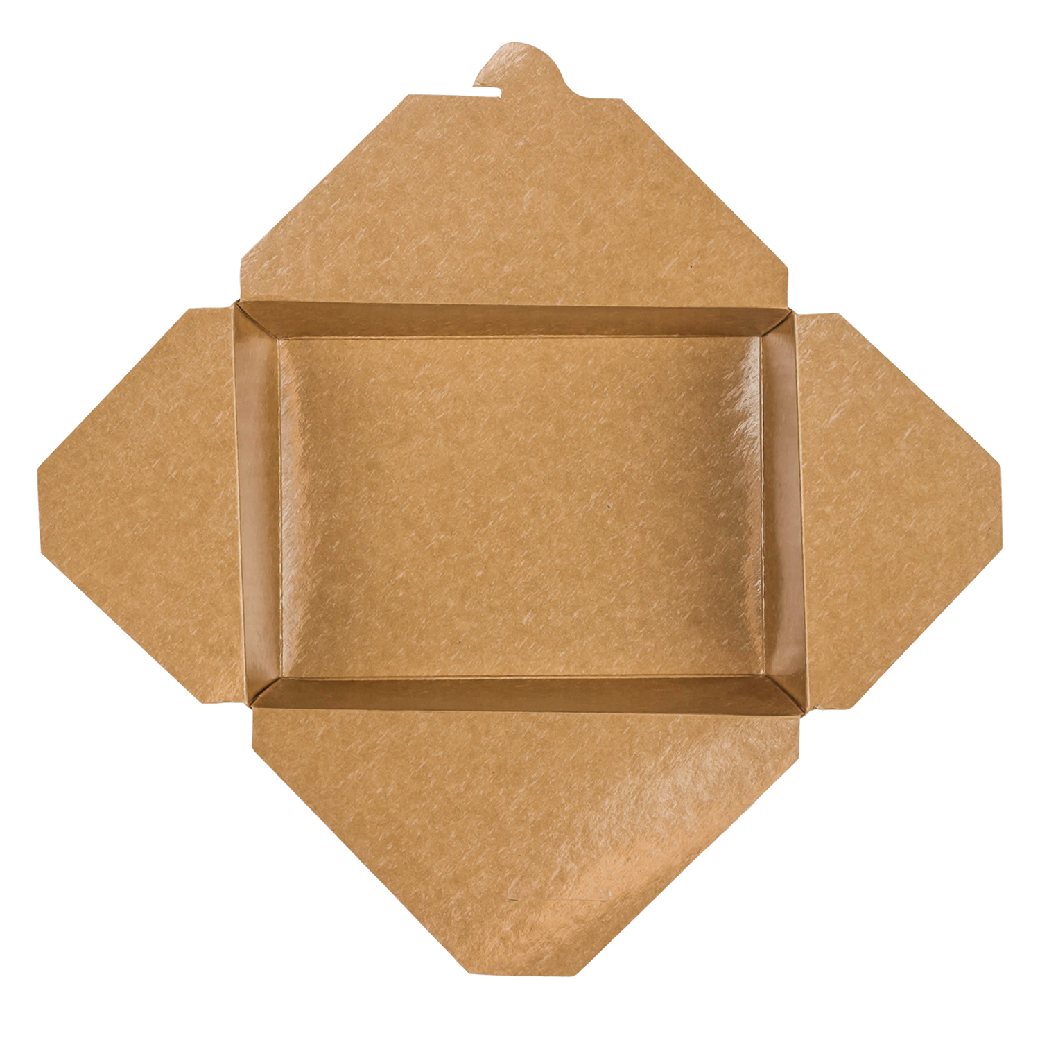 Wholesale 76 fl oz Fold-To-Go Box #3 - Kraft - 200 ct