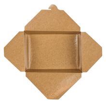 Load image into Gallery viewer, Wholesale 76 fl oz Fold-To-Go Box #3 - Kraft - 200 ct
