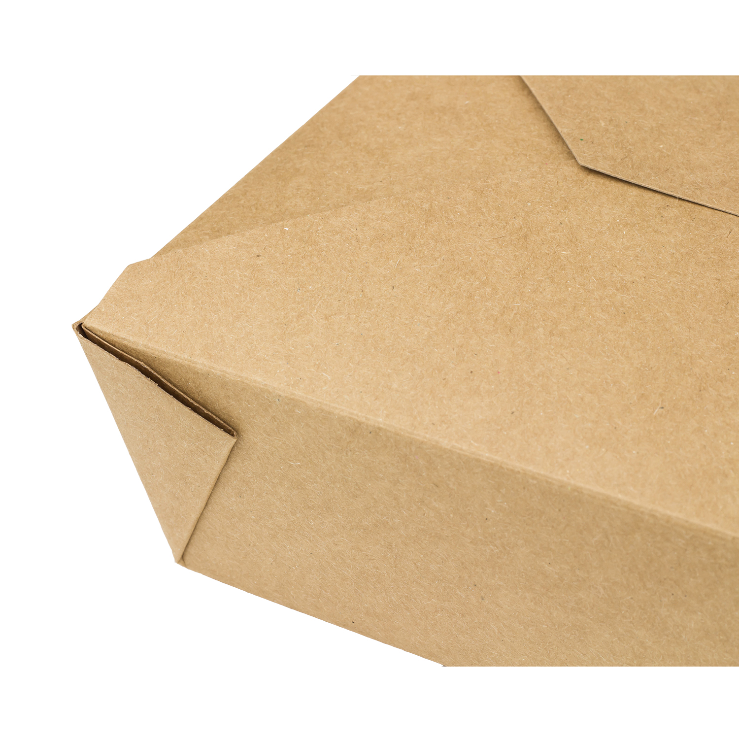 Wholesale 76 fl oz Fold-To-Go Box #3 - Kraft - 200 ct