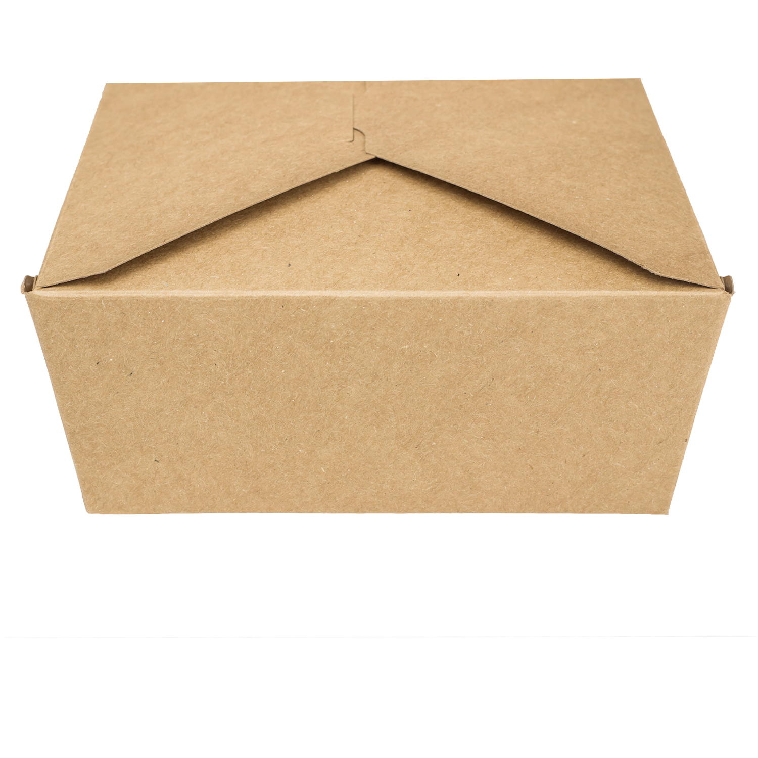Wholesale 76 fl oz Fold-To-Go Box #3 - Kraft - 200 ct