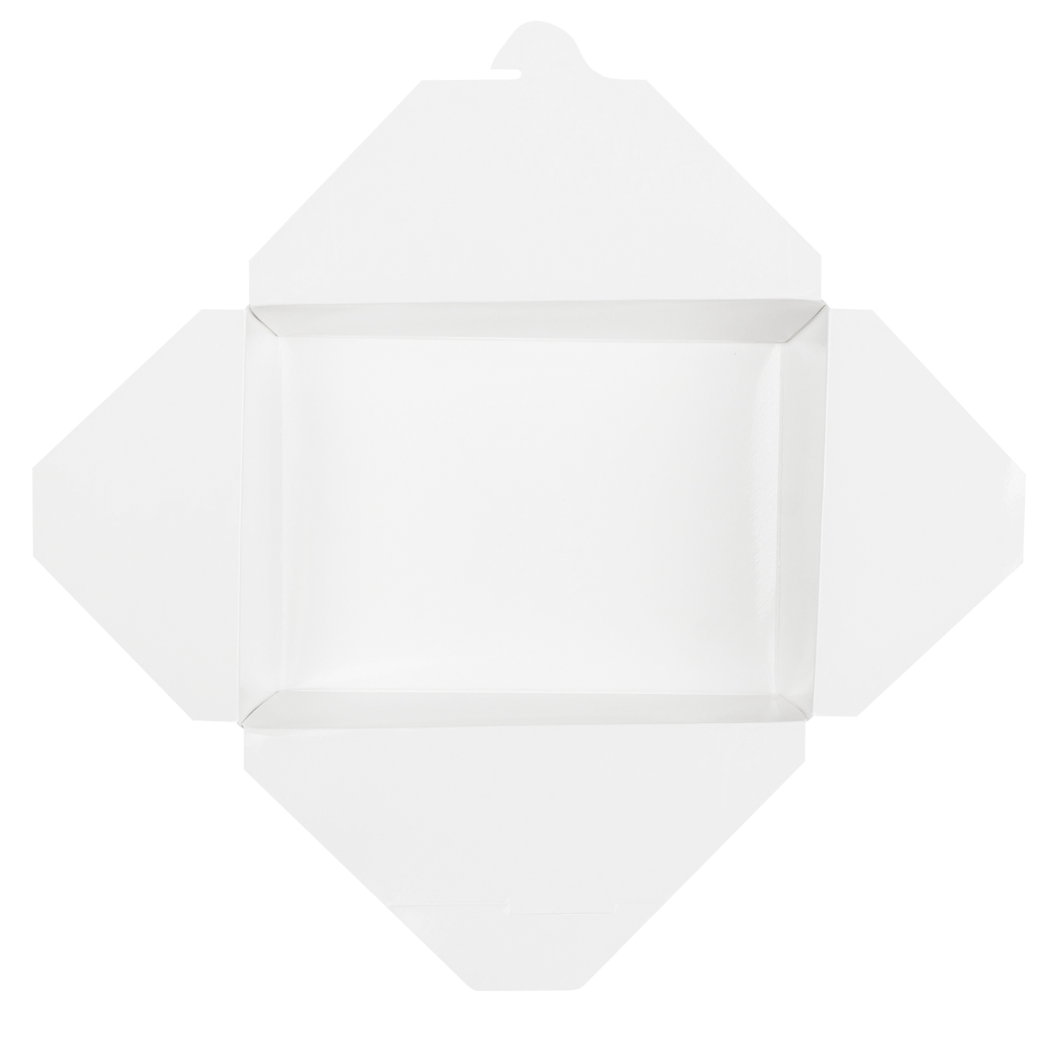 Wholesale 76 fl oz Fold-To-Go Box #3 White - 200 ct