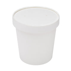 Wholesale 16oz Gourmet Food Container 96mm with Paper Lids - 1,000 ct
