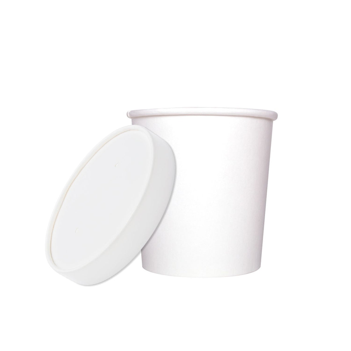 Wholesale 16oz Gourmet Food Container 96mm with Paper Lids - 1,000 ct
