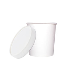 Wholesale 16oz Gourmet Food Container 96mm with Paper Lids - 1,000 ct