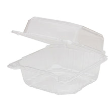 Load image into Gallery viewer, Wholesale 6&#39;&#39;x6&#39;&#39; PET Plastic Hinged Containers - 500 ct
