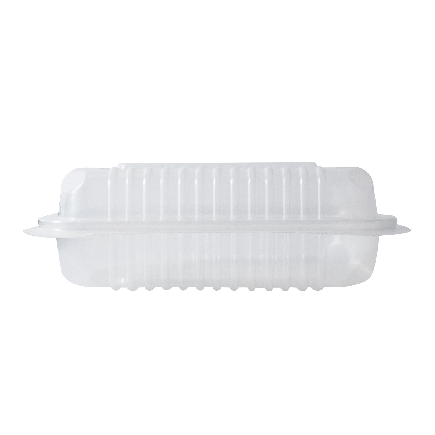 Wholesale 9'' x 6" PP Plastic Hinged Container, 1 compartment - 250 ct